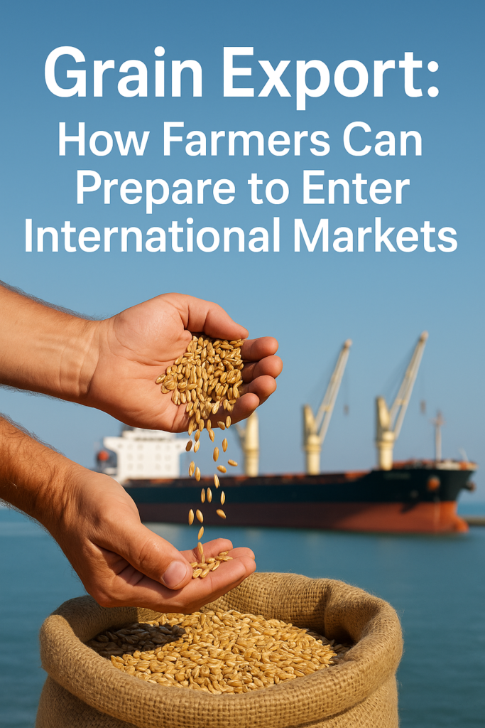 Grain Export: How Farmers Can Prepare to Enter International Markets