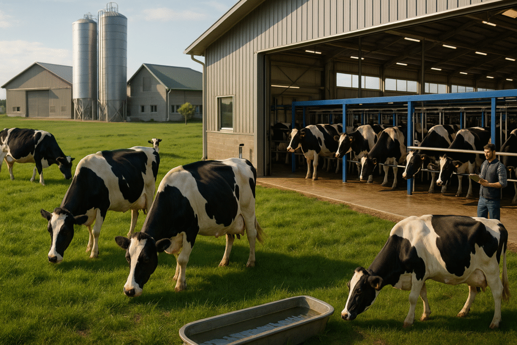 Dairy Cows Physiology and Essential Biology of Milk Production