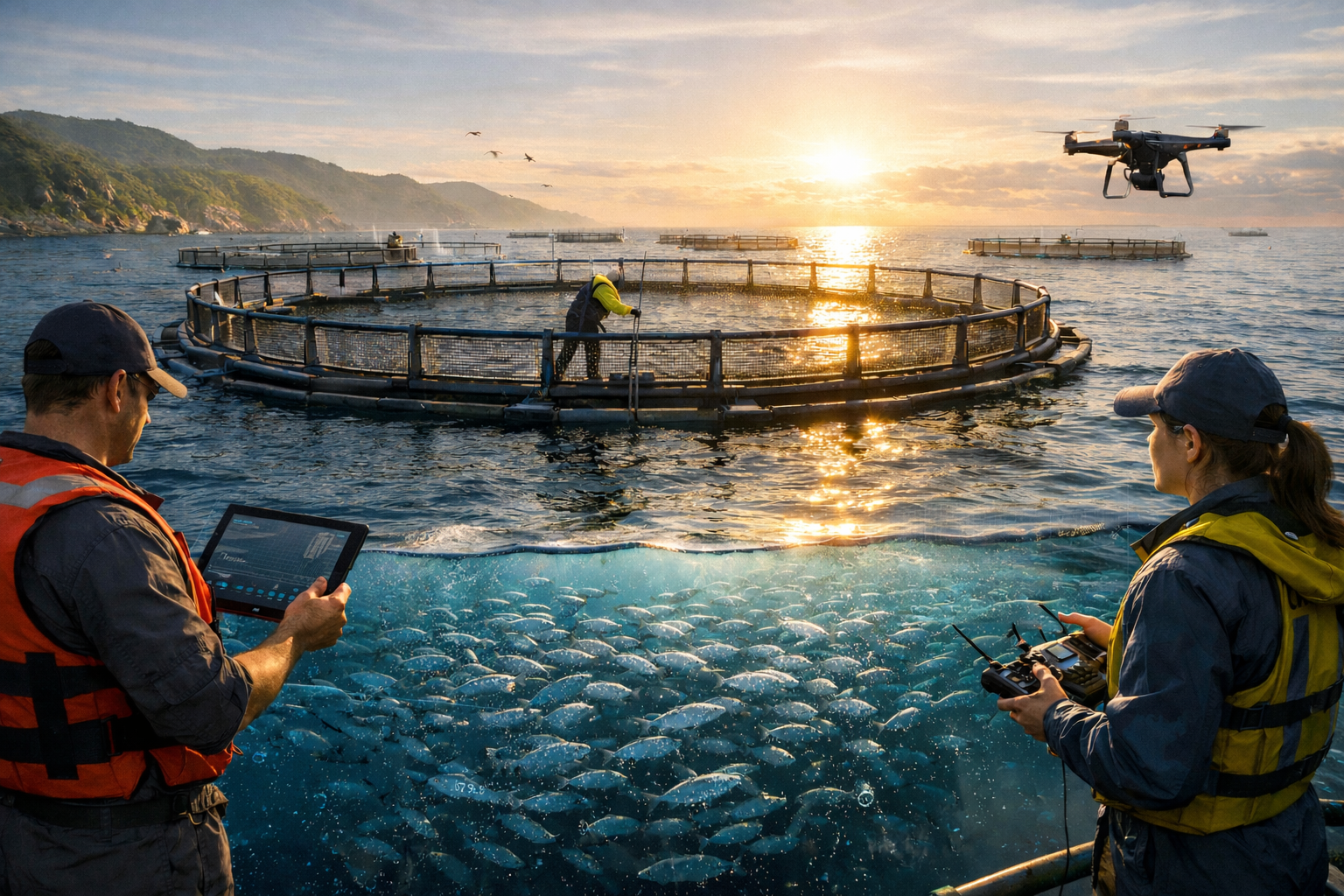 Aquaculture Farming and the Future of Food How Fish Farms Are Solving the Worlds Protein Crisis