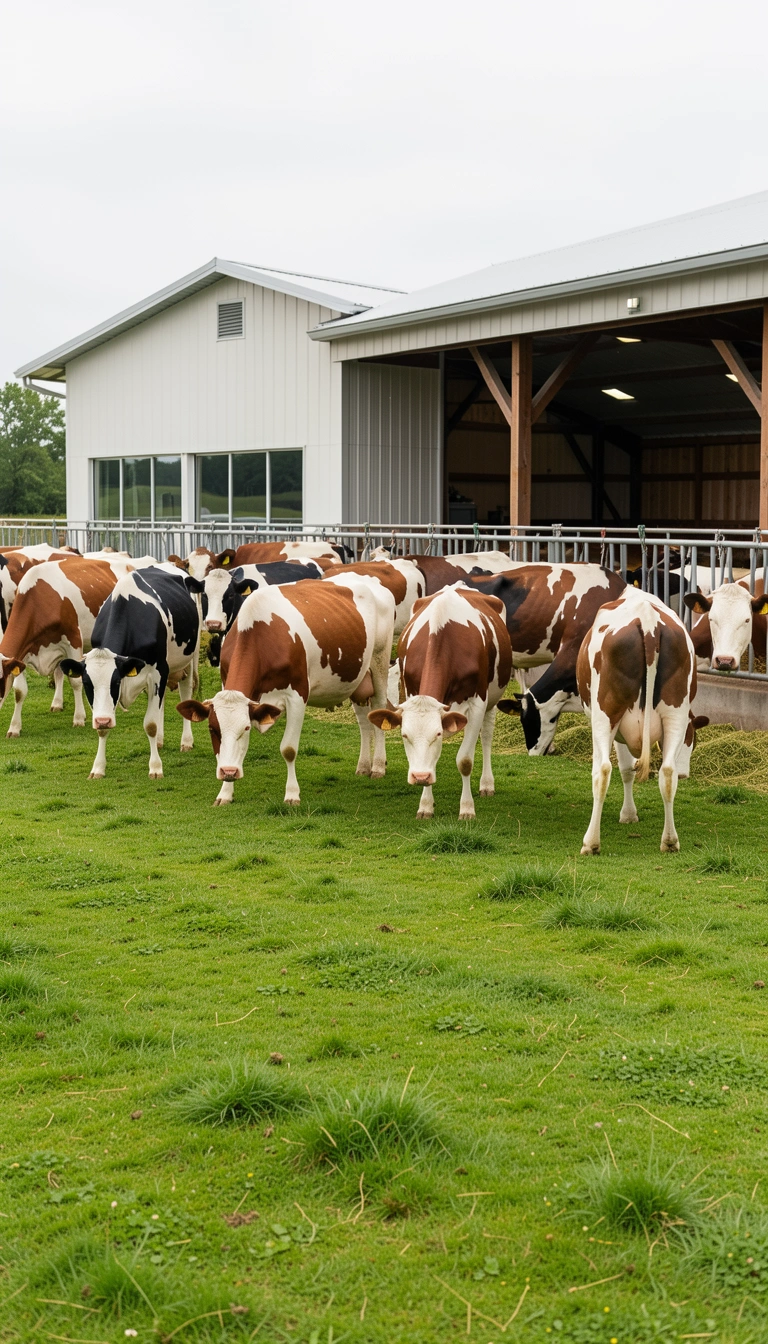 How Dairy Cows Turn Feed Into Milk