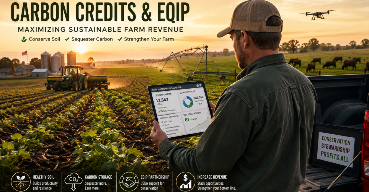 Can You Stack Carbon Credits with EQIP Payments The Rules and Whats Actually Permitted in 2026 Can You Stack Carbon Credits with EQIP Payments The Rules and Whats Actually Permitted in 2026