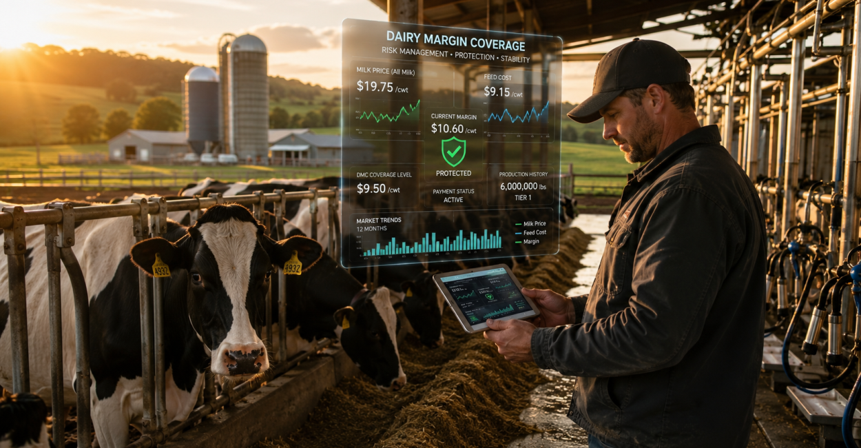 Dairy Margin Coverage (DMC) in 2026 How It Works, What It Pays, and Whether You Should Enroll Dairy Margin Coverage (DMC) in 2026 How It Works, What It Pays, and Whether You Should Enroll