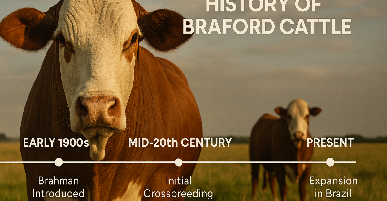 Historical Timeline of Braford Cattle in Brazil braford history